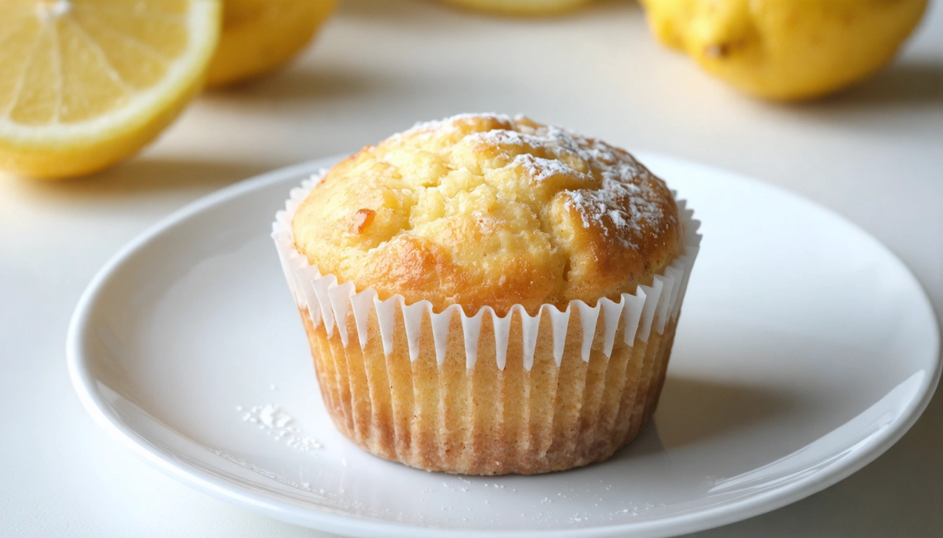 muffin al limone